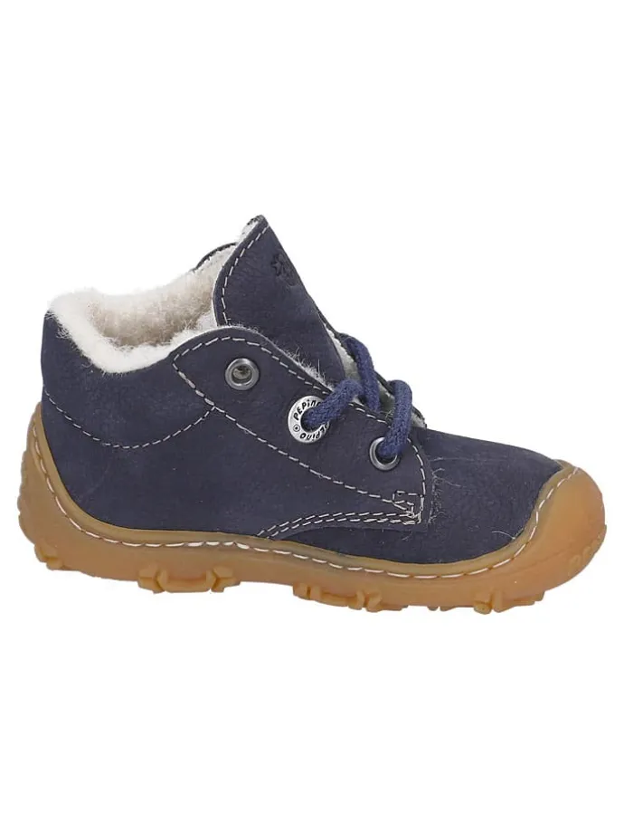 Leder-Lauflernschuhe "Colin" in Dunkelblau