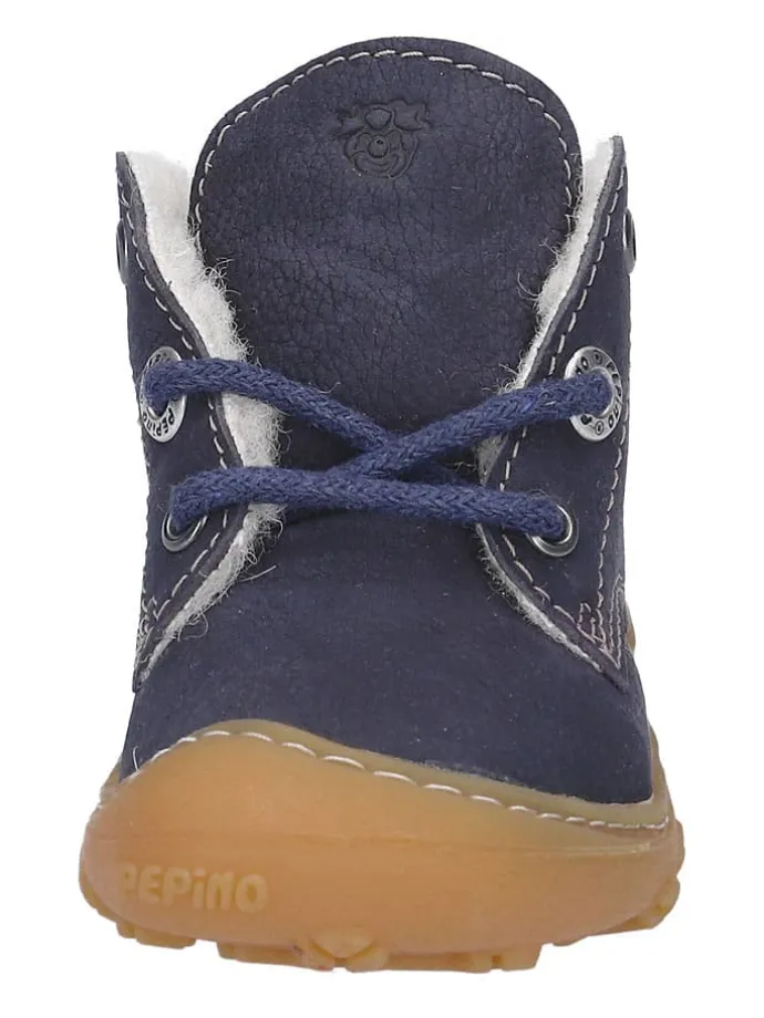 Leder-Lauflernschuhe "Colin" in Dunkelblau