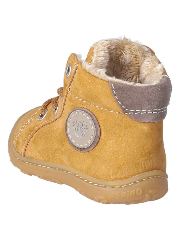Leder-Lauflernschuhe "Georgie" in Hellbraun