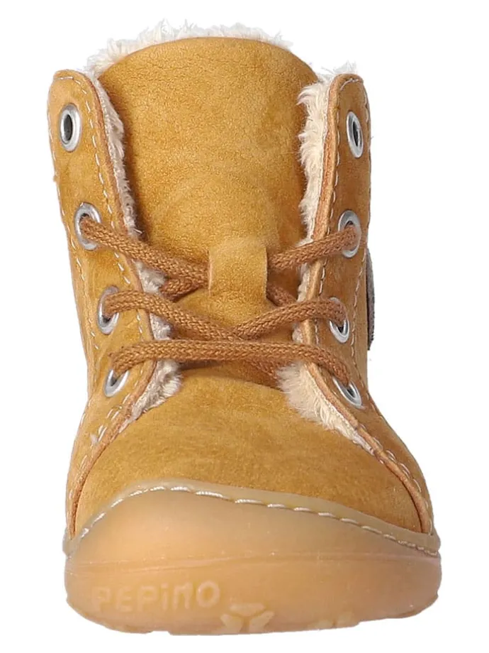Leder-Lauflernschuhe "Georgie" in Hellbraun