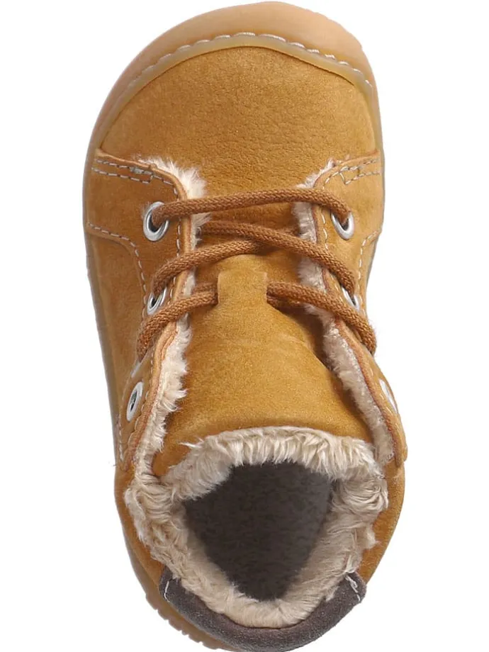 Leder-Lauflernschuhe "Georgie" in Hellbraun