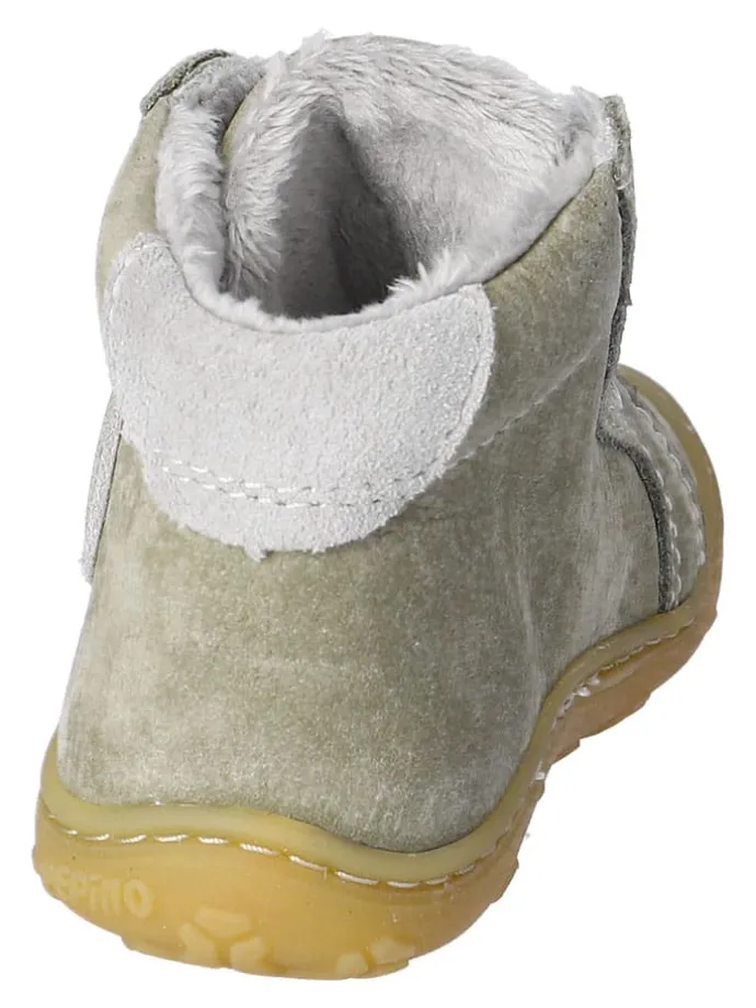 Leder-Lauflernschuhe "Georgie" in Grau