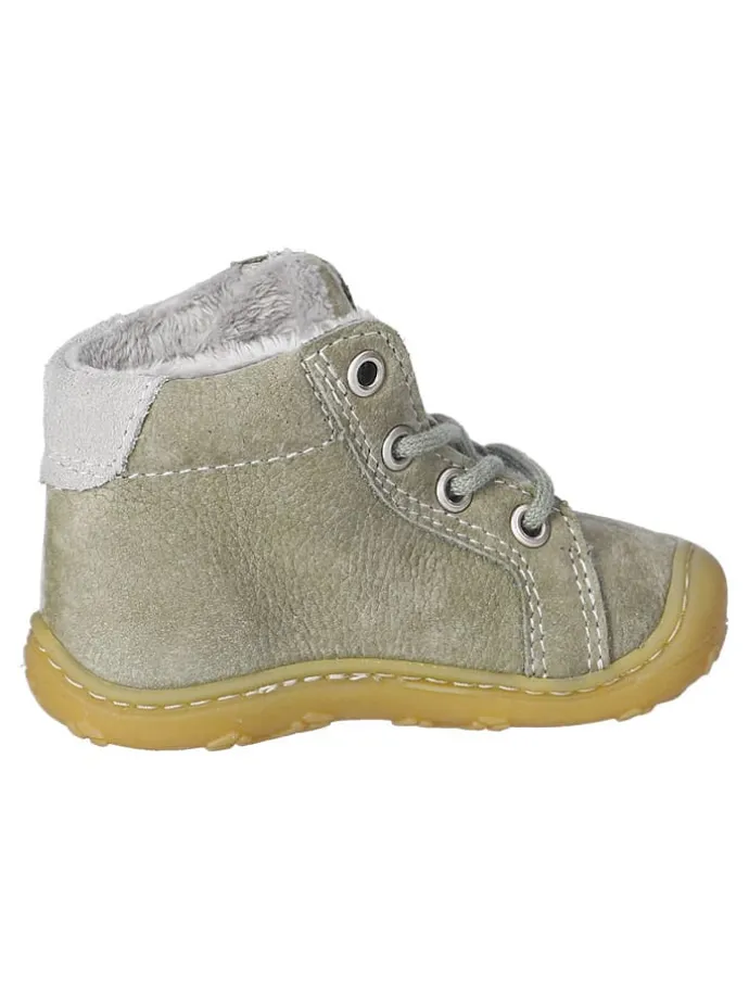 Leder-Lauflernschuhe "Georgie" in Grau