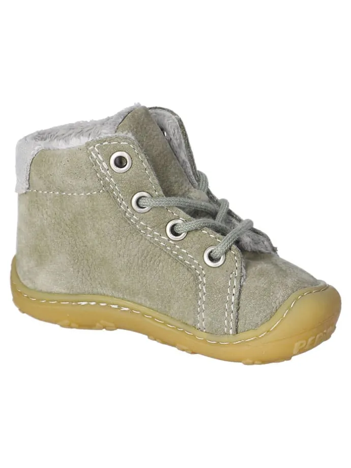 Leder-Lauflernschuhe "Georgie" in Grau