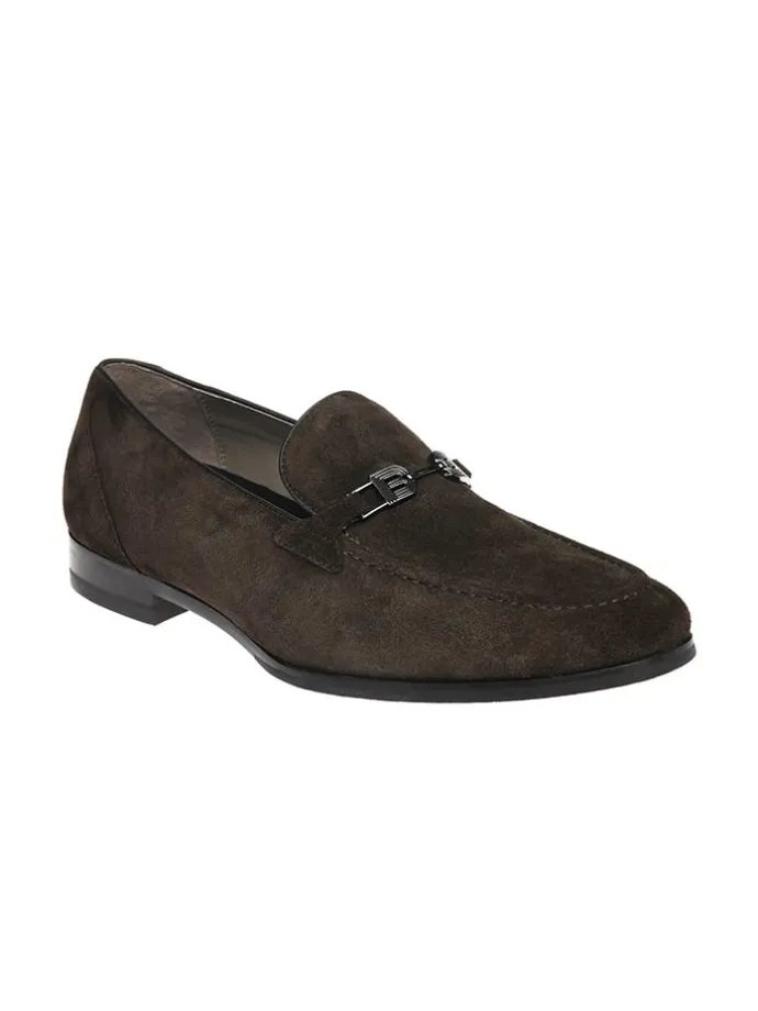 Leder-Mokassins "Charles" in Braun