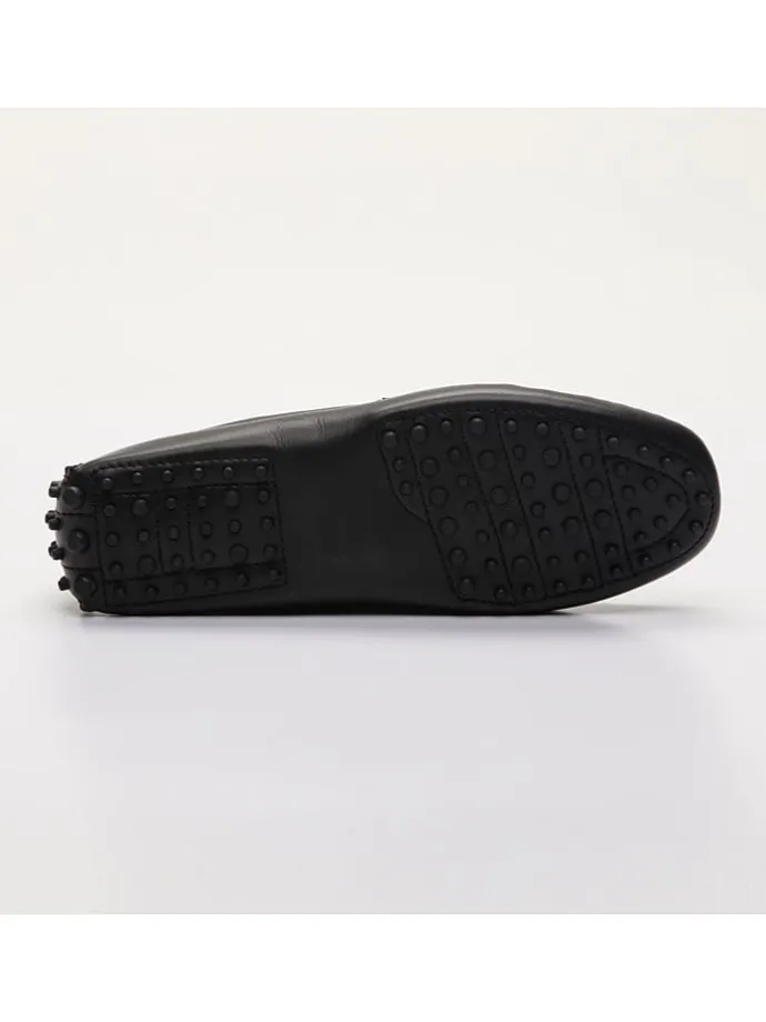 Leder-Mokassins "Cole" in Schwarz