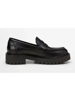Leder-Mokassins