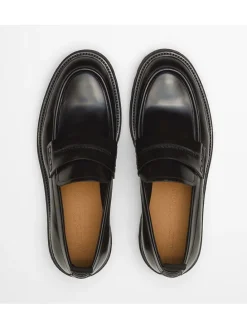 Leder-Mokassins