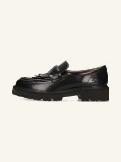Leder-Mokassins "Regine 29" in Schwarz