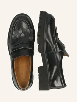 Leder-Mokassins