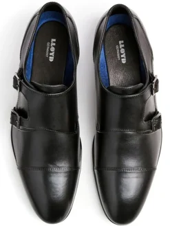 Leder-Monkstraps