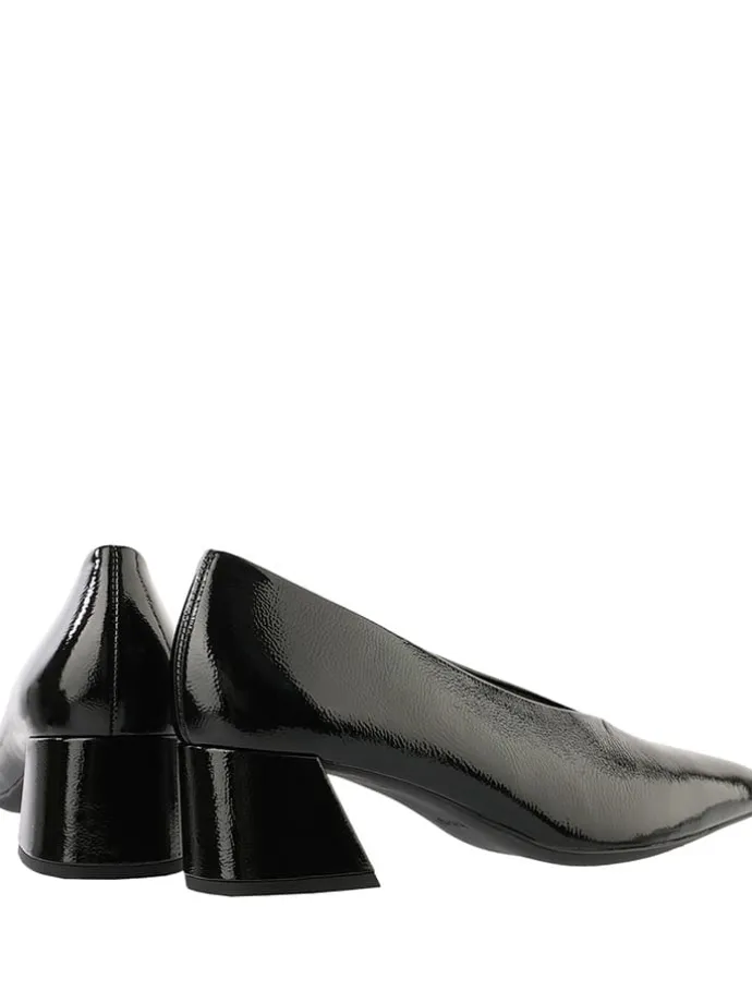 Leder-Pumps "Savanna" in Schwarz