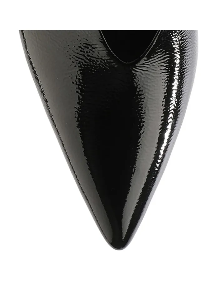 Leder-Pumps "Savanna" in Schwarz