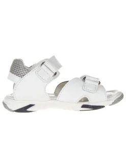 Leder-Sandalen "Play super sand" in Weiß