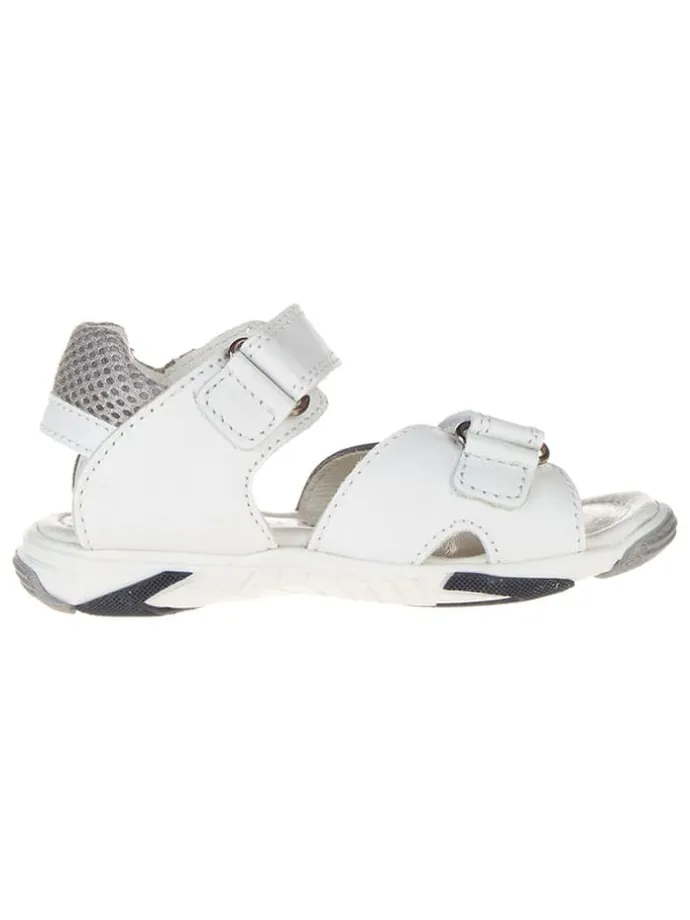Leder-Sandalen "Play super sand" in Weiß