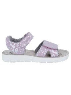 Leder-Sandalen "Sofia" in Lila
