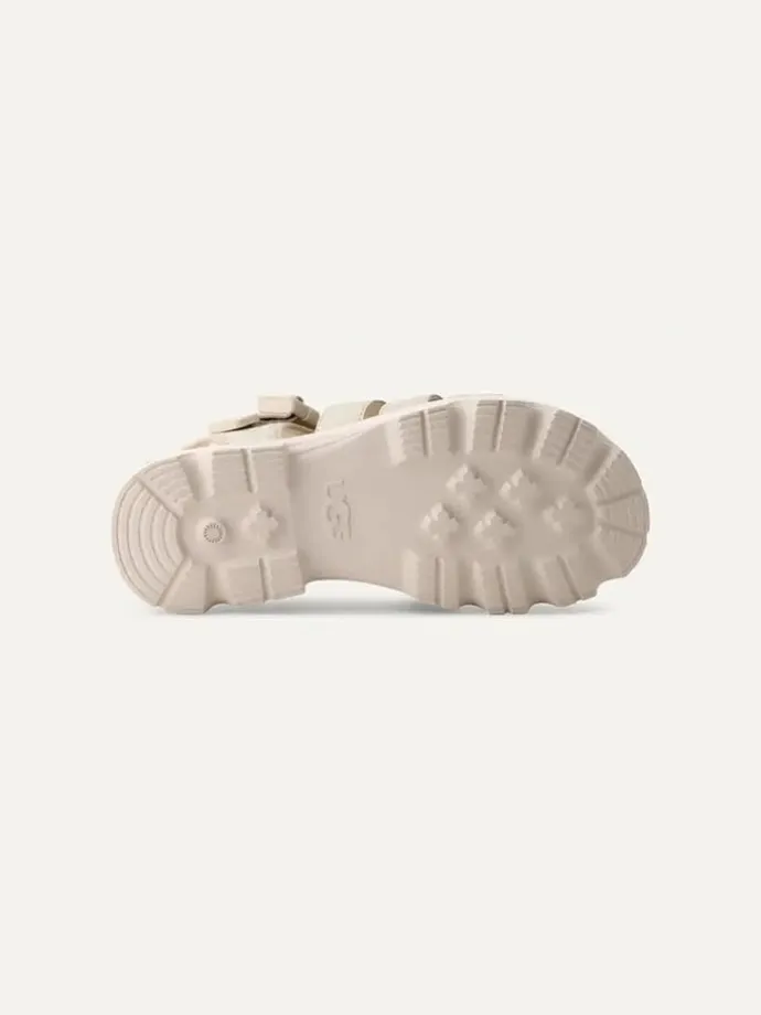 Leder-Sandaletten "Cora" in Creme