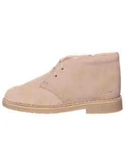 Leder-Schnürschuhe '' Desert Boot2'' in Beige