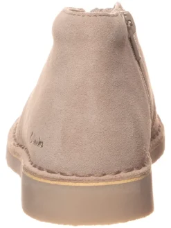 Leder-Schnürschuhe '' Desert Boot2'' in Beige