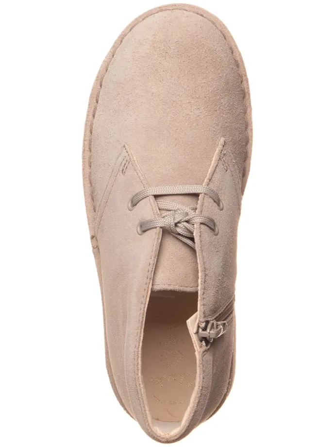 Leder-Schnürschuhe '' Desert Boot2'' in Beige