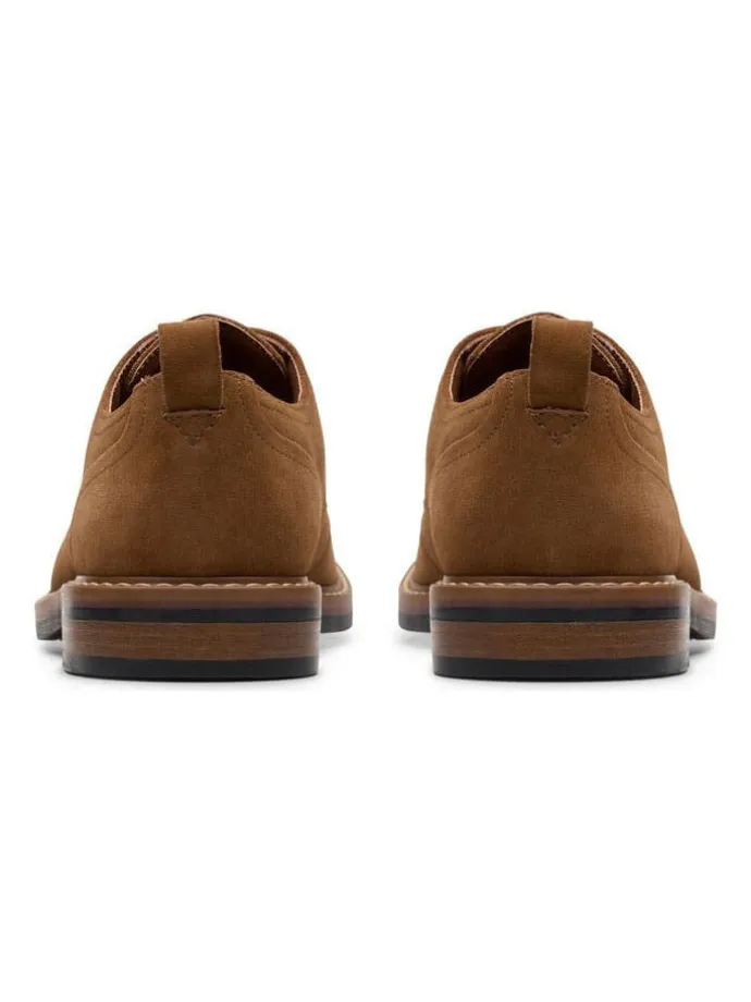 Leder-Schnürschuhe "Aldwin" in Hellbraun