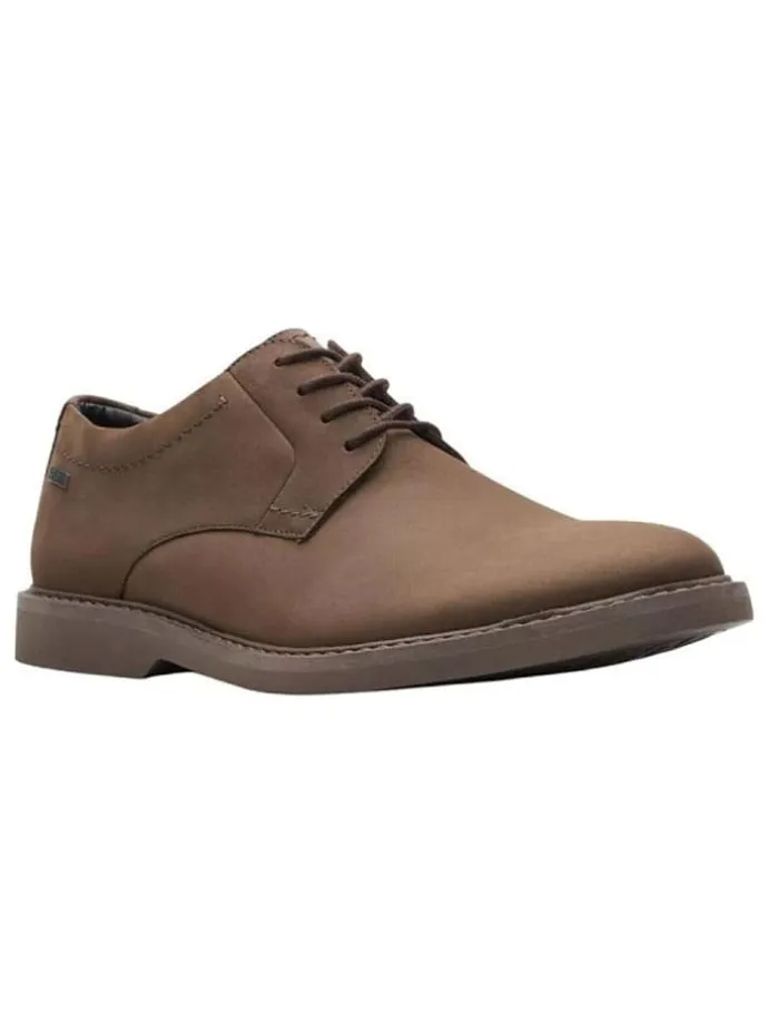 Leder-Schnürschuhe "Atticus" in Braun