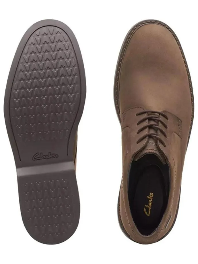 Leder-Schnürschuhe "Atticus" in Braun