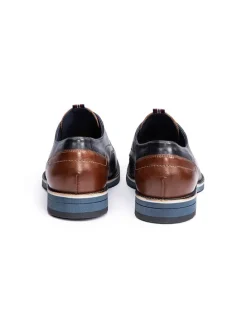 Leder-Schnürschuhe