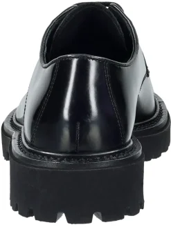 Leder-Schnürschuhe 