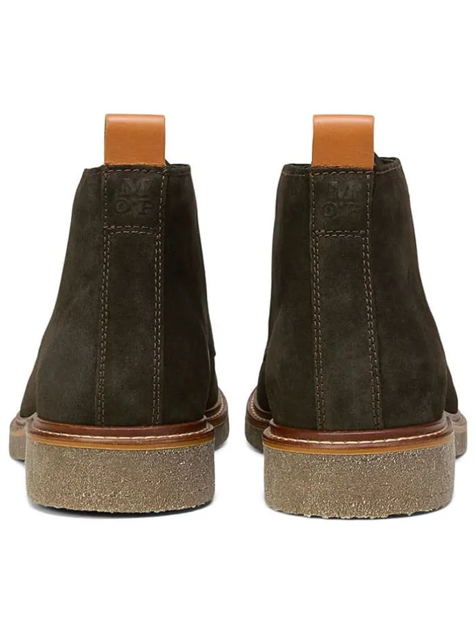 Leder-Schnürschuhe "Linus" in Braun