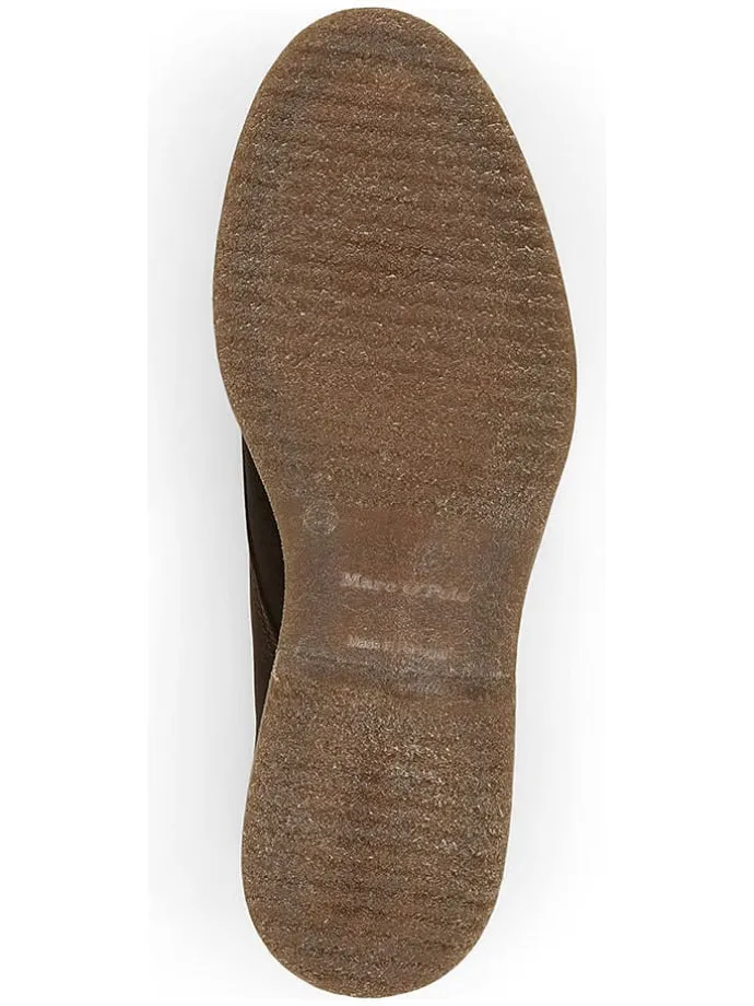 Leder-Schnürschuhe "Linus" in Braun