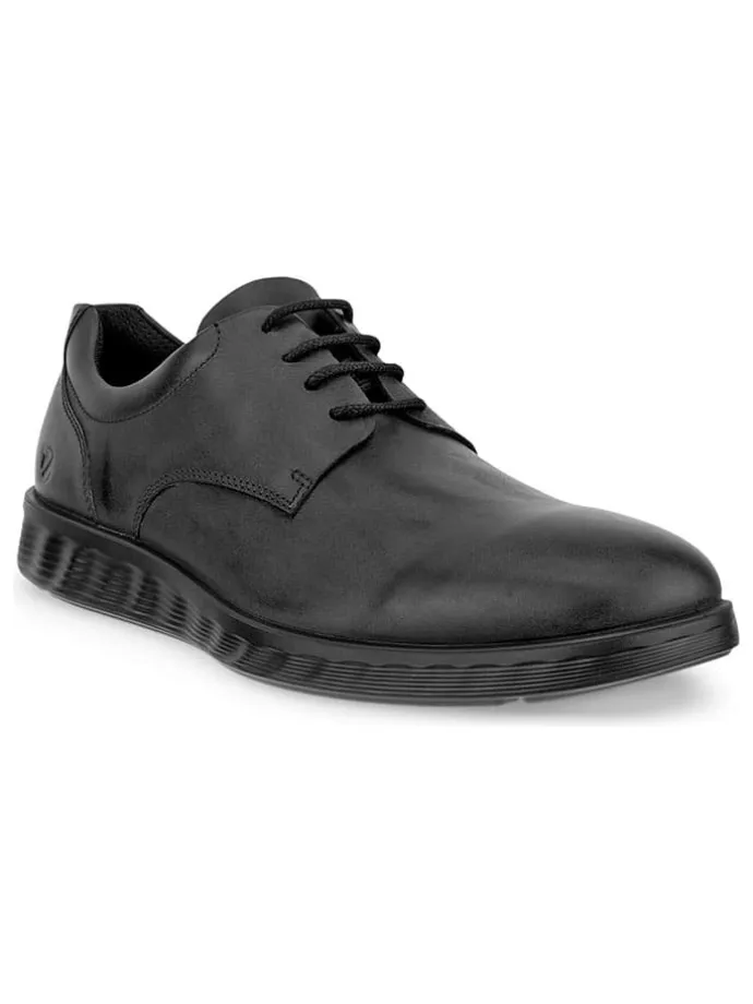 Leder-Schnürschuhe "S Lite Hybrid" in Schwarz