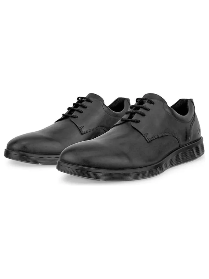 Leder-Schnürschuhe "S Lite Hybrid" in Schwarz
