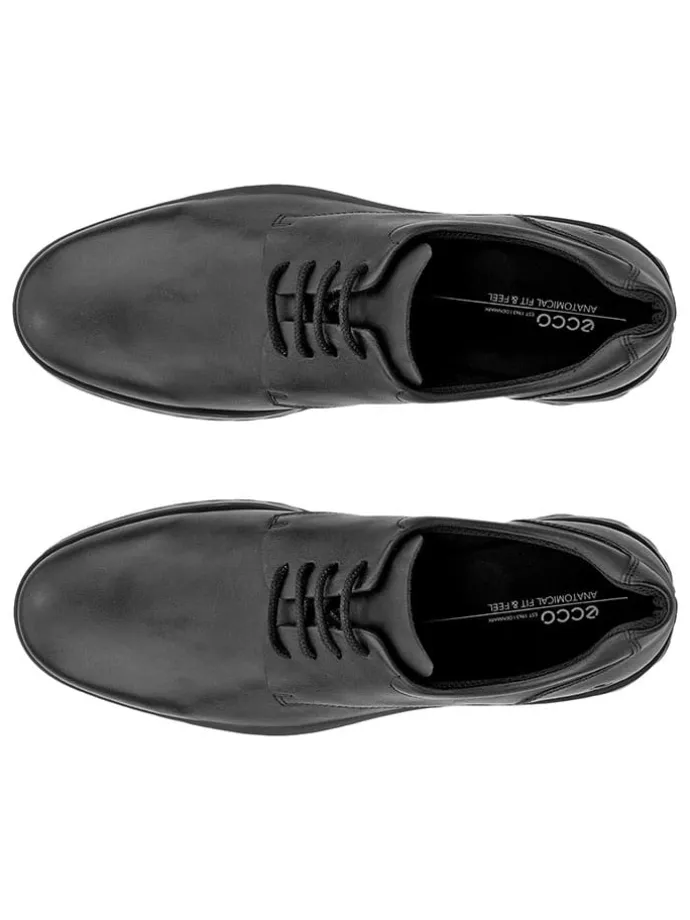 Leder-Schnürschuhe "S Lite Hybrid" in Schwarz