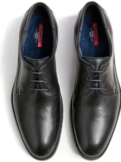 Leder-Schnürschuhe