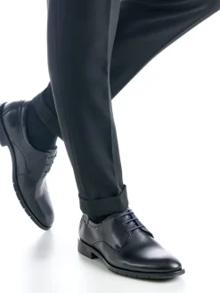 Leder-Schnürschuhe