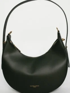Leder-Schultertasche 