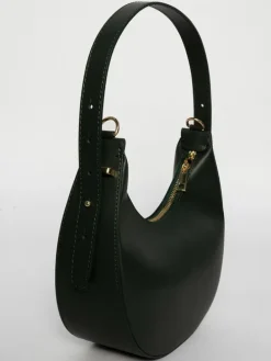 Leder-Schultertasche 