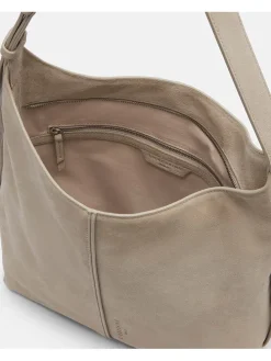 Leder-Schultertasche 