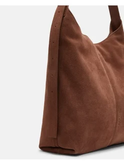 Leder-Schultertasche 