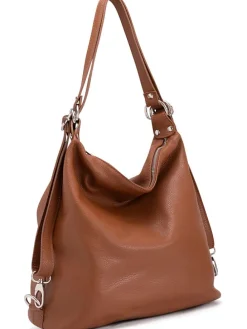 Leder-Schultertasche 