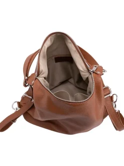 Leder-Schultertasche 