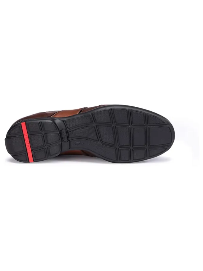 Leder-Slipper "Albano" in Braun