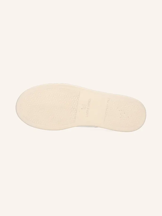 Leder-Slipper "Alfie 5" in Weiß