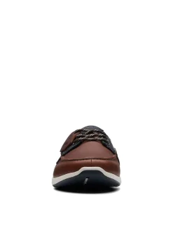 Leder-Slipper