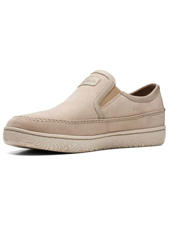 Leder-Slipper "Hodson" in Beige