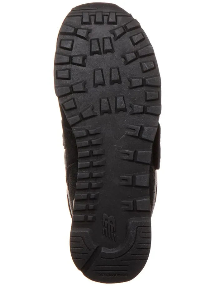 Leder-Sneakers "574" in Schwarz
