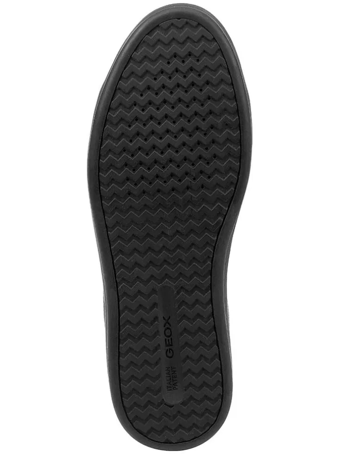 Leder-Sneakers "Avola" in Schwarz