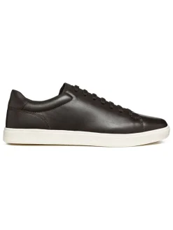 Leder-Sneakers "Avola" in Schwarz