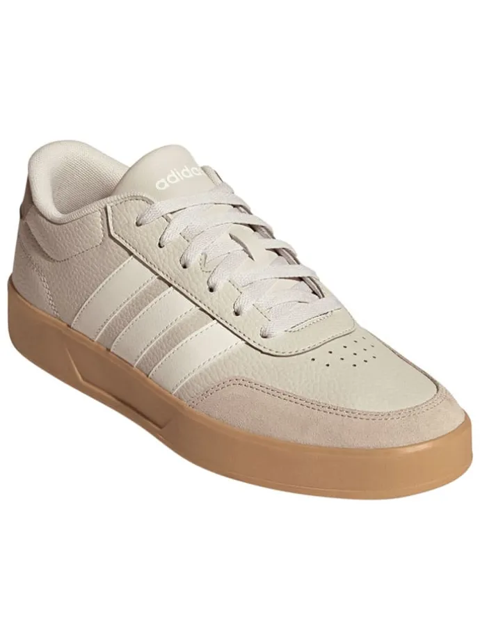 Leder-Sneakers "Breaknet 3.0" in Beige